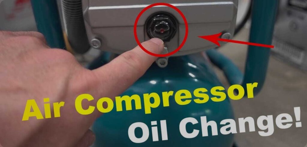 Change Oil in an Air Compressor