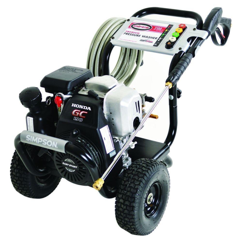 gas powered pressure washer